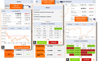 ING Direct France mobile share trading app