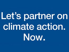 Let’s partner on climate action. Now! #ClimateCEOs