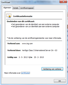 Veilige website