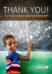 10-jaar ING-UNICEF samenwerking