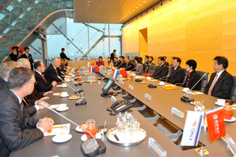 Group picture, overview in Board Room