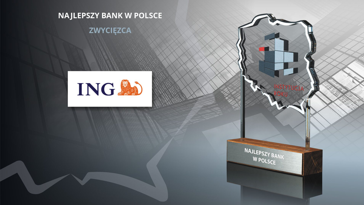 ING „Instytucją Roku” w Polsce