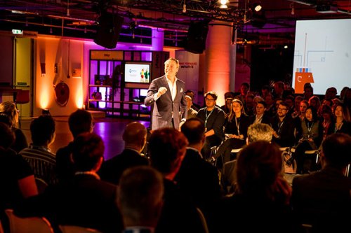 ING CEO Ralph Hamers speaks at the TFI Summit.