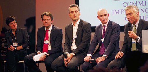 World Economic Forum panel discussion about circular economy