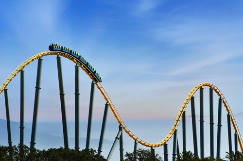 Admission prices for amusement parks are usually adjusted only once a year. For one simple reason: it is too expensive to change brochures, websites and check-out systems more often.
