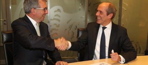 David Woods (left), Ruud van Dusschoten (right)