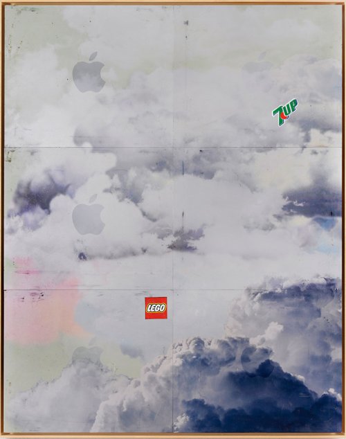Constant Dullaart (1979) <br /><em>2006-Lego</em> (2019) <br />Aluminium, UV Print <br />121 x 96 cm