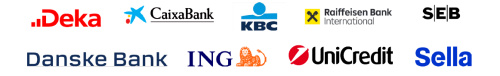 Logos nine major European banks joining forces to issue stablecoin