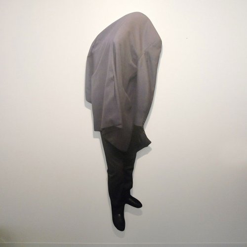 Indré Urbonaité (1986) <br><em>Untitled 11 (from the series: State of Shame)</em>, 2017 <br>210 x 75 cm <br>Vinyl on Alu-Dibond