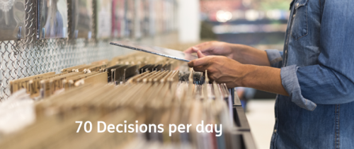 70 decision per day