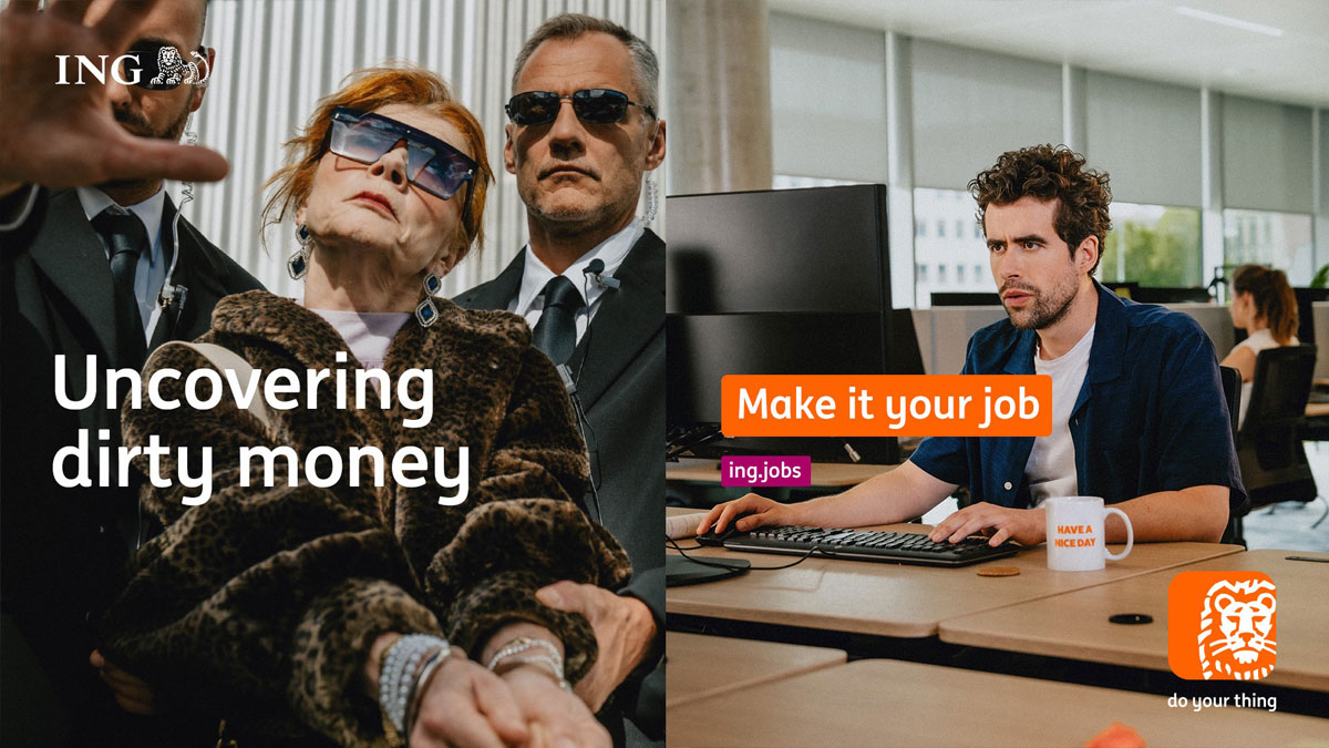 Employer branding campaign: uncovering dirty money