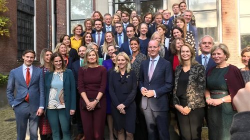 A group photo from the launch of the Borski Fund in the Netherlands on 31 October.