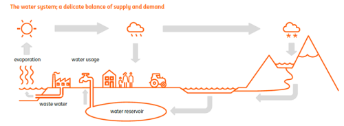 We can bring water back to its natural cycle by applying the principles of the circular economy. 
