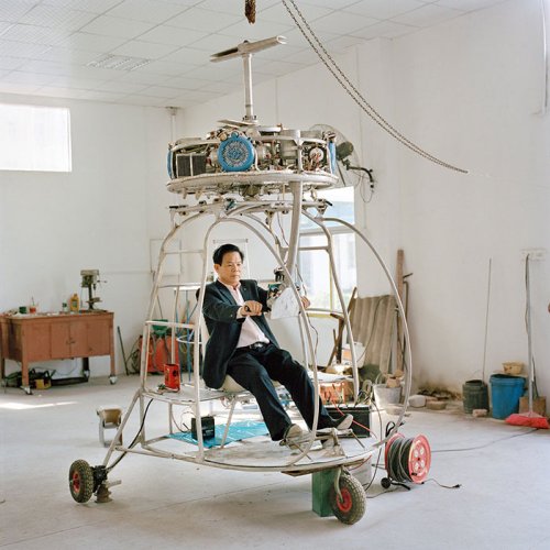 Xiaoxiao Xu (1984) <br><em>DouSan No. 5 (from the Series: Aeronautics In The Backyard)</em>, 2015 <br>100 x 100 cm <br>UltraChrome prints, Epson glossy with satin finish on Dibond