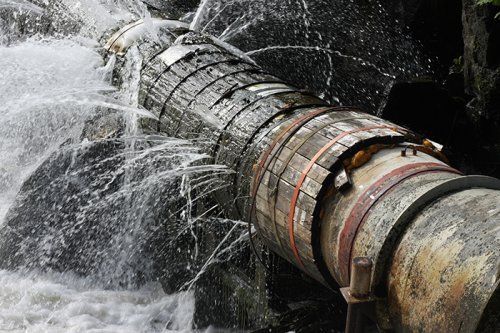 The first step to reduce water losses in developing regions is fixing old and leaky pipes.