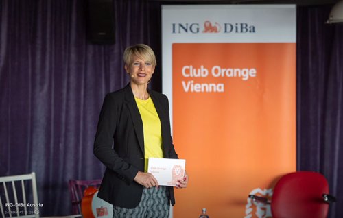 Austria’s Director Public Affairs Valerie Hauff-Prieth at the first Orange Club Vienna earlier this year.