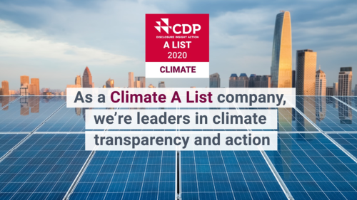 CDP Climate A-list 2020