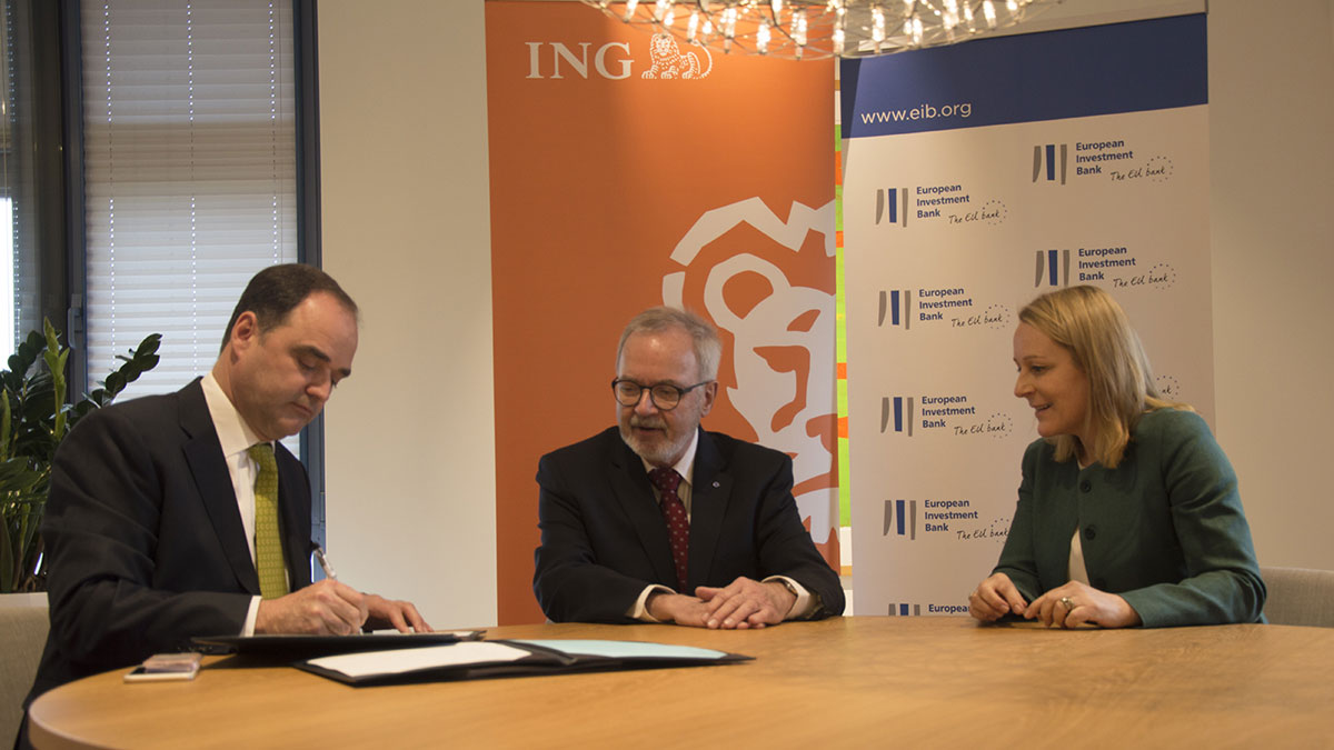 ING and EIB provide EUR 300 million to finance green shipping