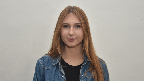 Senija Lutvić, 16, helped start a project to get clothes to people who need them.