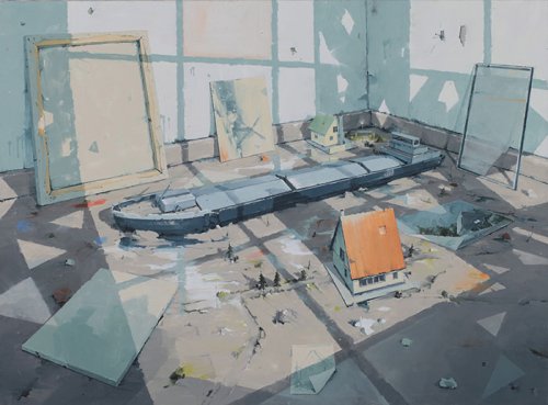 Sven Kroner (1973) <br><em>Untitled</em> <br>2016 <br>Acrylic on canvas
