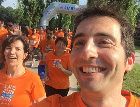 Employees across five continents run for UNICEF