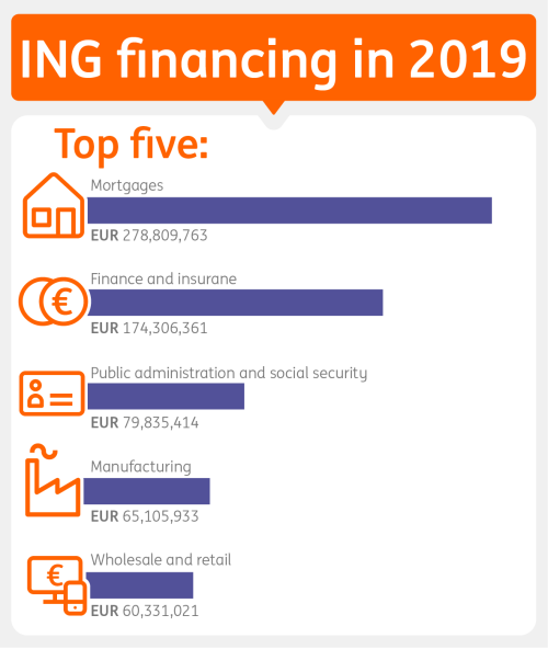 Table ING financing in 2019
